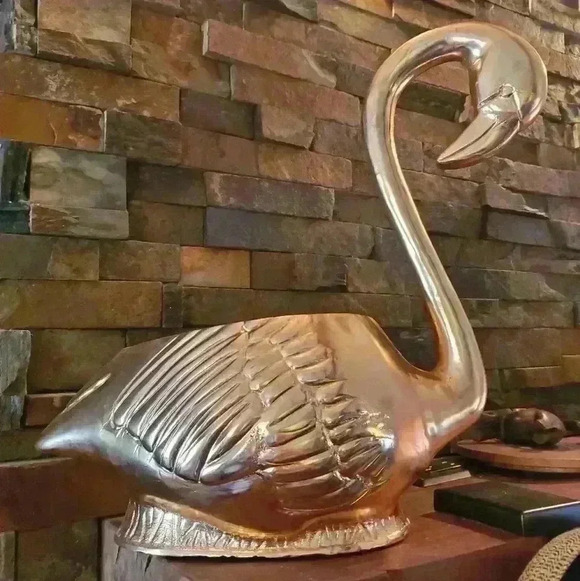 Other - Unique Copper Flamingo punch bowl